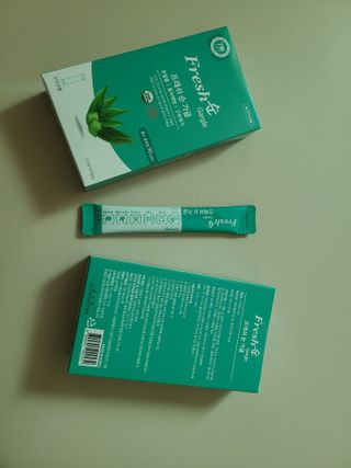 에프에이치아이코리아 Fresh순 프로폴리스 무알콜 일회용 가글 11ml 10개입 — 4점을 준 리뷰어가 2021년 4월 올린 사용 사진