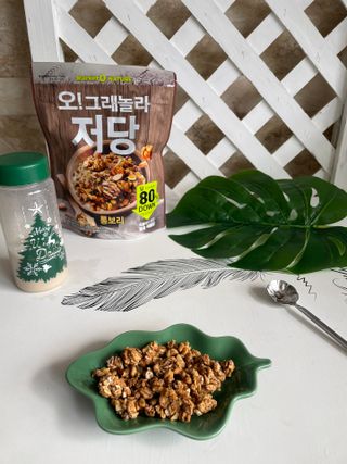 맛있게 먹어도 당 1g 대, 오!그래놀라 저당 통보리 — 5점을 준 리뷰어가 2025년 1월 올린 사용 사진