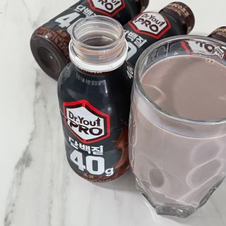 닥터유 프로 단백질 드링크 40g 초코 닥터유 프로 단백질드링크 40g 초코 — 5점을 준 리뷰어가 2024년 9월 올린 사용 사진