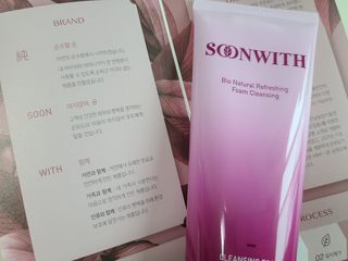 SOONWITH 바이오 내추럴 리프레싱 폼클렌징 — 4.5점을 준 리뷰어가 2021년 5월 올린 사용 사진