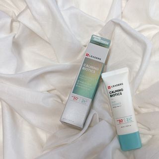 리더스코스메틱 리더스 카밍 바이오틱스 선 에센스 SPF 50+ PA++++ — 4.5점을 준 리뷰어가 2022년 6월 올린 사용 사진