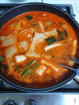 응큼떡볶이 — 5점을 준 리뷰어가 2021년 3월 올린 사용 사진