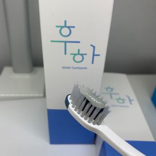 [심폐소생소] 무불소 임산부 천연 치약 — 5점을 준 리뷰어가 2021년 11월 올린 사용 사진