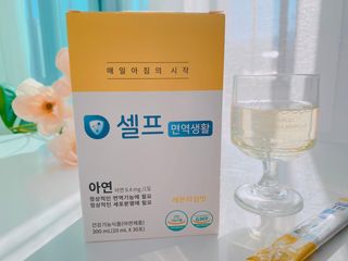지바이오렉스 셀프면역생활 아연 영양제 액상형1+1 — 5점을 준 리뷰어가 2022년 1월 올린 사용 사진