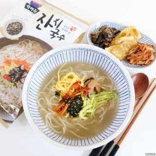 [한면원] 잔치국수 2인분 — 5점을 준 리뷰어가 2022년 7월 올린 사용 사진