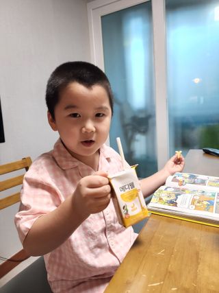 메디웰 페디아드링크 미니 바나나맛 — 5점을 준 리뷰어가 2022년 8월 올린 사용 사진