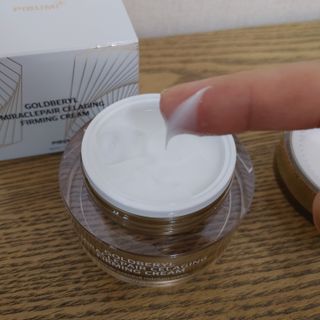 피부미 골드베릴 미라클페어 세레이징 퍼밍 크림 50ml — 5점을 준 리뷰어가 2021년 11월 올린 사용 사진