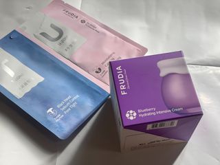 [후르디아] 72시간 블루베리 속살 수분크림 — 5점을 준 리뷰어가 2021년 5월 올린 사용 사진