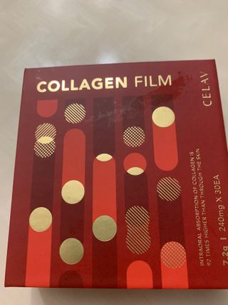 프리마인 귀족의 콜라겐, 92배 흡수율. 럭셔리 프리미엄 셀라브 콜라겐필름 30매 — 4.5점을 준 리뷰어가 2022년 7월 올린 사용 사진