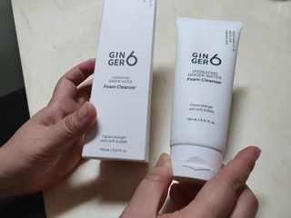 GINGER6 하이드레이팅 진저 워터 폼클렌징 — 5점을 준 리뷰어가 2021년 10월 올린 사용 사진