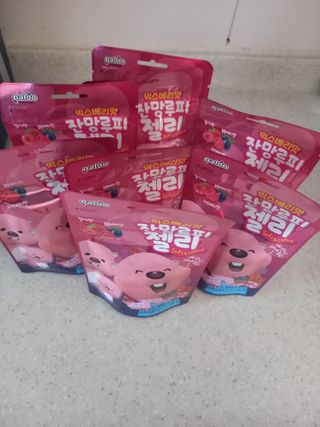 [팔도] 잔망루피젤리 믹스베리맛 42g 8개 — 5점을 준 리뷰어가 2022년 2월 올린 사용 사진