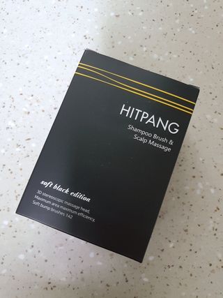 온가족 시원한샴푸 깨끗한두피 샴푸브러쉬 두피스케일링 히트팡블랙에디션 — 5점을 준 리뷰어가 2021년 8월 올린 사용 사진
