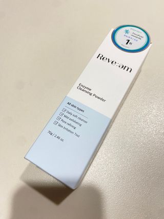 나우 0[리브엠] 화해 1등 클렌징 파우더! 모공&피지 말끔순삭 — 4점을 준 리뷰어가 2025년 2월 올린 사용 사진