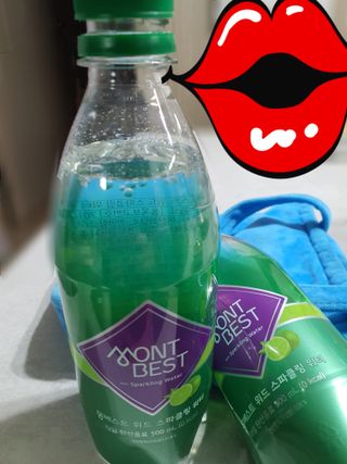 몽베스트 Montbest with Sparkling water Lime20병 — 5점을 준 리뷰어가 2021년 10월 올린 사용 사진