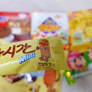 해태제과 2022 호랑이 스낵 5종 세트 — 5점을 준 리뷰어가 2022년 1월 올린 사용 사진
