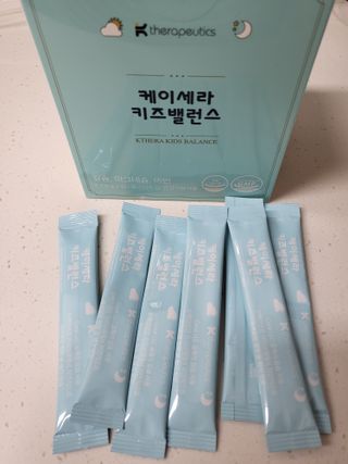 케이세라퓨틱스 케이세라 키즈밸런스 60포×1box (1개월분) — 5점을 준 리뷰어가 2022년 4월 올린 사용 사진