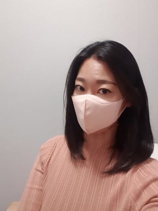 Ciior 씨오르 브이핏 마스크 — 5점을 준 리뷰어가 2022년 12월 올린 사용 사진