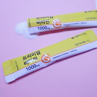 서울약사신협 프리미엄비타민C1000_2.5G x 100포 — 5점을 준 리뷰어가 2020년 12월 올린 사용 사진