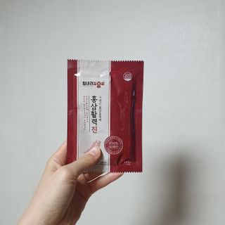 힘내라김홍삼 홍삼활력진 50ml x 5포 — 5점을 준 리뷰어가 2021년 5월 올린 사용 사진