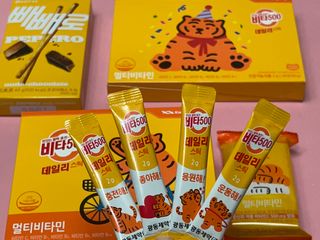 광동생활건강 [광동] 비타500데일리스틱  ★빼빼로데이★ 30포+70포+ 뚱랑이스티커+빼빼로+쇼핑백 — 5점을 준 리뷰어가 2022년 11월 올린 사용 사진
