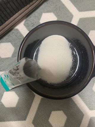 프리마인 유산균 국가지정연구소 선정, 살아있는 생유산균 200억 마리의 힘. 유산균n굿바이옴플러스 — 4점을 준 리뷰어가 2021년 9월 올린 사용 사진