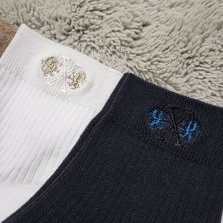[사이즈가 있는 양말 필로이] 남/여 골지 발목 양말 4족 세트 남【S, M, L, XL】여【S, M, L】_컬러 랜덤 — 5점을 준 리뷰어가 2022년 6월 올린 사용 사진