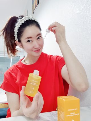 체르엠 스템앤셀 비타민 브라이트닝 에센스 30ml 1개 — 5점을 준 리뷰어가 2022년 3월 올린 사용 사진