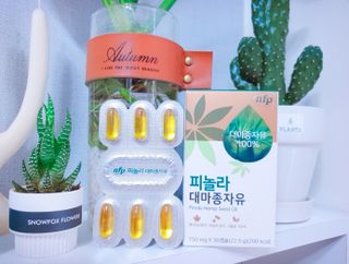 nfp 피놀라 대마종자유 — 5점을 준 리뷰어가 2021년 5월 올린 사용 사진
