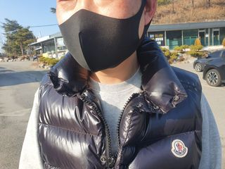 [에이블밤부] 리퓨어 쿠퍼 마스크 10color — 5점을 준 리뷰어가 2021년 2월 올린 사용 사진