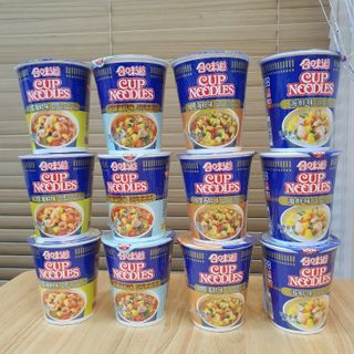 NISSIN 닛신 컵누들  4종 - 씨푸드오리지날, 씨푸드 스파이시, 씨푸드 커리, 씨푸드 XO소스 — 5점을 준 리뷰어가 2021년 11월 올린 사용 사진