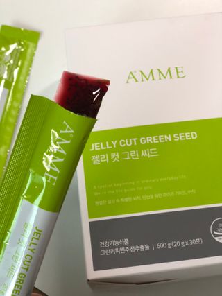 아므_이너뷰티 아므 젤리 컷 그린 씨드 10개입 — 5점을 준 리뷰어가 2021년 2월 올린 사용 사진