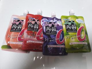 ORIHIRO 오리히로 곤약젤리 제로칼로리 130g 4종 4팩(맛별로 1팩씩) — 5점을 준 리뷰어가 2023년 1월 올린 사용 사진