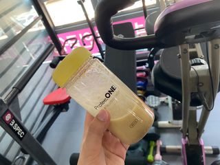 프로티원 단백질쉐이크 곡물맛 2주분 1통+보틀 — 5점을 준 리뷰어가 2021년 4월 올린 사용 사진