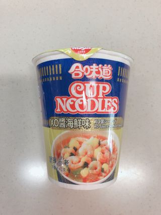 NISSIN 닛신 컵누들  4종 - 씨푸드오리지날, 씨푸드 스파이시, 씨푸드 커리, 씨푸드 XO소스 — 4점을 준 리뷰어가 2022년 12월 올린 사용 사진