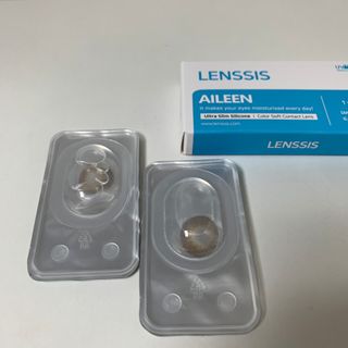 렌시스 LENSSIS [ 렌시스 ] 인생정착템 , 영롱한 매력이 있는 ＃에일린시리즈 1개월용 ｜ 4컬러 중 택1 ｜ — 4.5점을 준 리뷰어가 2021년 4월 올린 사용 사진
