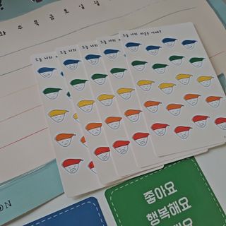 바니눈 마음그래프와 동화책 세트 — 5점을 준 리뷰어가 2023년 9월 올린 사용 사진