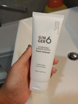 GINGER6 하이드레이팅 진저 워터 폼클렌징 — 4.5점을 준 리뷰어가 2021년 9월 올린 사용 사진