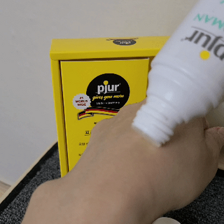 프리미엄 마사지젤 pjur 퓨어젤 — 2점을 준 리뷰어가 2021년 1월 올린 사용 사진