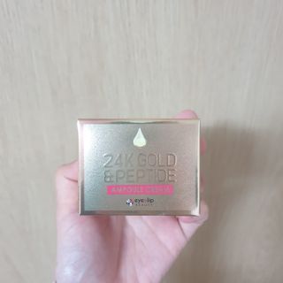 아이앤립 / EYENLIP 아이앤립 24K 골드 N 펩타이드 앰플 크림 — 5점을 준 리뷰어가 2021년 3월 올린 사용 사진