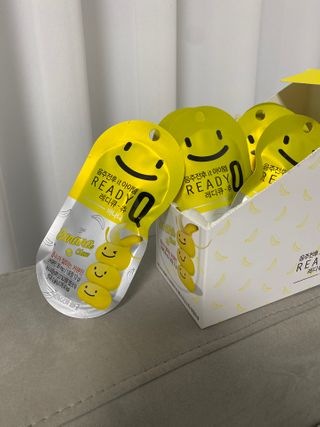 레디큐츄 바나나맛 1박스 — 4점을 준 리뷰어가 2021년 2월 올린 사용 사진