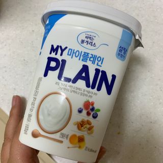 떠먹는불가리스 마이플레인 요거트 435g 6개입 — 4.5점을 준 리뷰어가 2021년 4월 올린 사용 사진