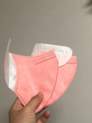 끌린에르 스포츠 귀편한 새부리형 마스크 — 4점을 준 리뷰어가 2022년 2월 올린 사용 사진