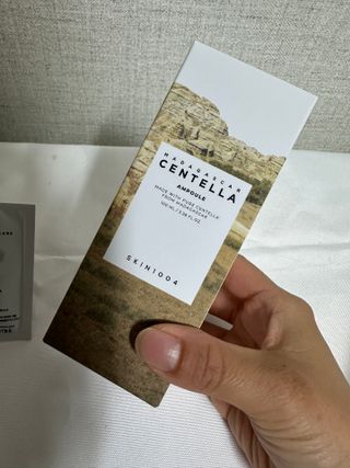 [스킨1004] 마다가스카르 센텔라 앰플 100ml — 5점을 준 리뷰어가 2024년 6월 올린 사용 사진
