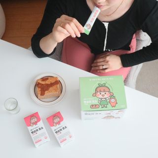 아이비웰니스 빵순이 식탁 위의 필수템! 빵순이 효소 키위맛 100포 + 석류맛 14포 (총 114포) — 5점을 준 리뷰어가 2022년 12월 올린 사용 사진