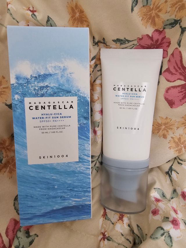 MF[스킨1004] 마다가스카르 센텔라 히알루-시카 워터핏 선세럼 50ml 리뷰 사진