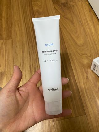 화이트리 비움 약산성 클렌징젤 ,마일드 필링젤 세트 — 4점을 준 리뷰어가 2021년 1월 올린 사용 사진