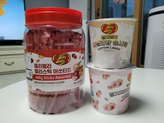 젤리벨리 젤리스틱 어쏘티드 900g — 5점을 준 리뷰어가 2022년 8월 올린 사용 사진