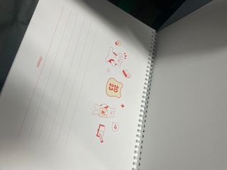 리훈 2023년 곰부 체크리스트 위클리 다이어리 — 5점을 준 리뷰어가 2022년 11월 올린 사용 사진