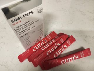 [큐라에스] 최신 다이어트 원료! 6중 기능성 더블컷팅 126g(2주일 분) — 5점을 준 리뷰어가 2023년 12월 올린 사용 사진
