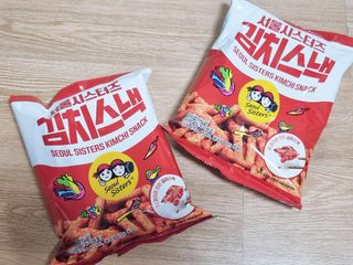 [서울시스터즈] 김치시즈닝 국내 최초 뿌려먹는 김치파우더 100g 1개+ 신제품 김치스낵 90g 2개 — 5점을 준 리뷰어가 2021년 8월 올린 사용 사진